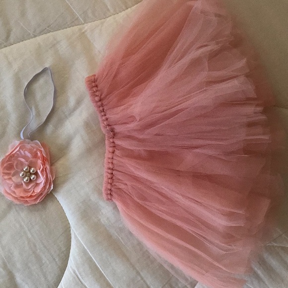 Baby girl photo tutu set - Picture 3 of 4